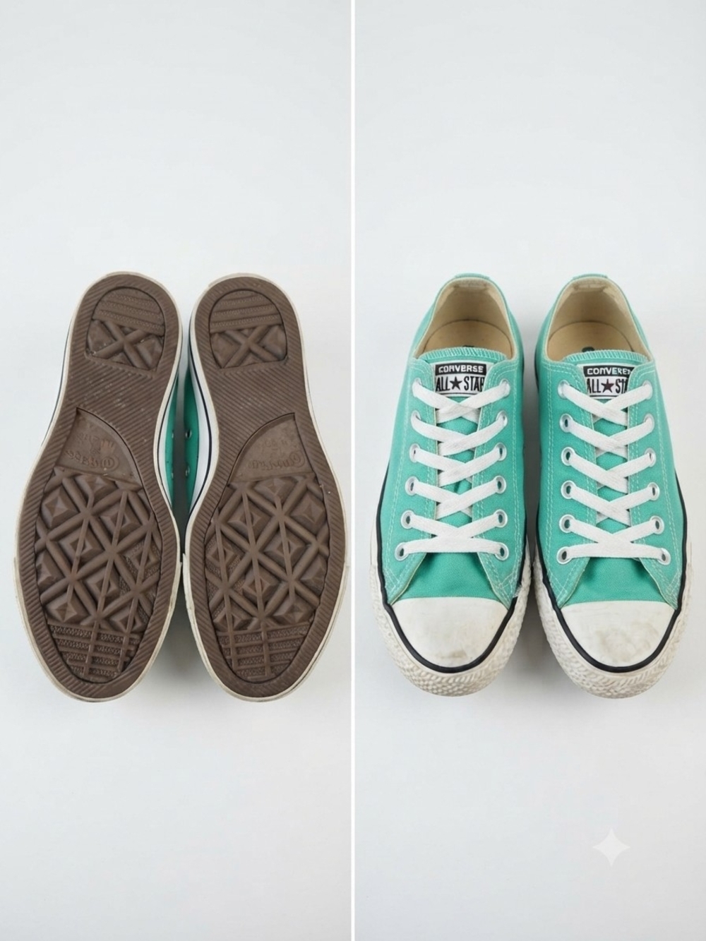 Converse Kids Low Top Sneakers in Mint